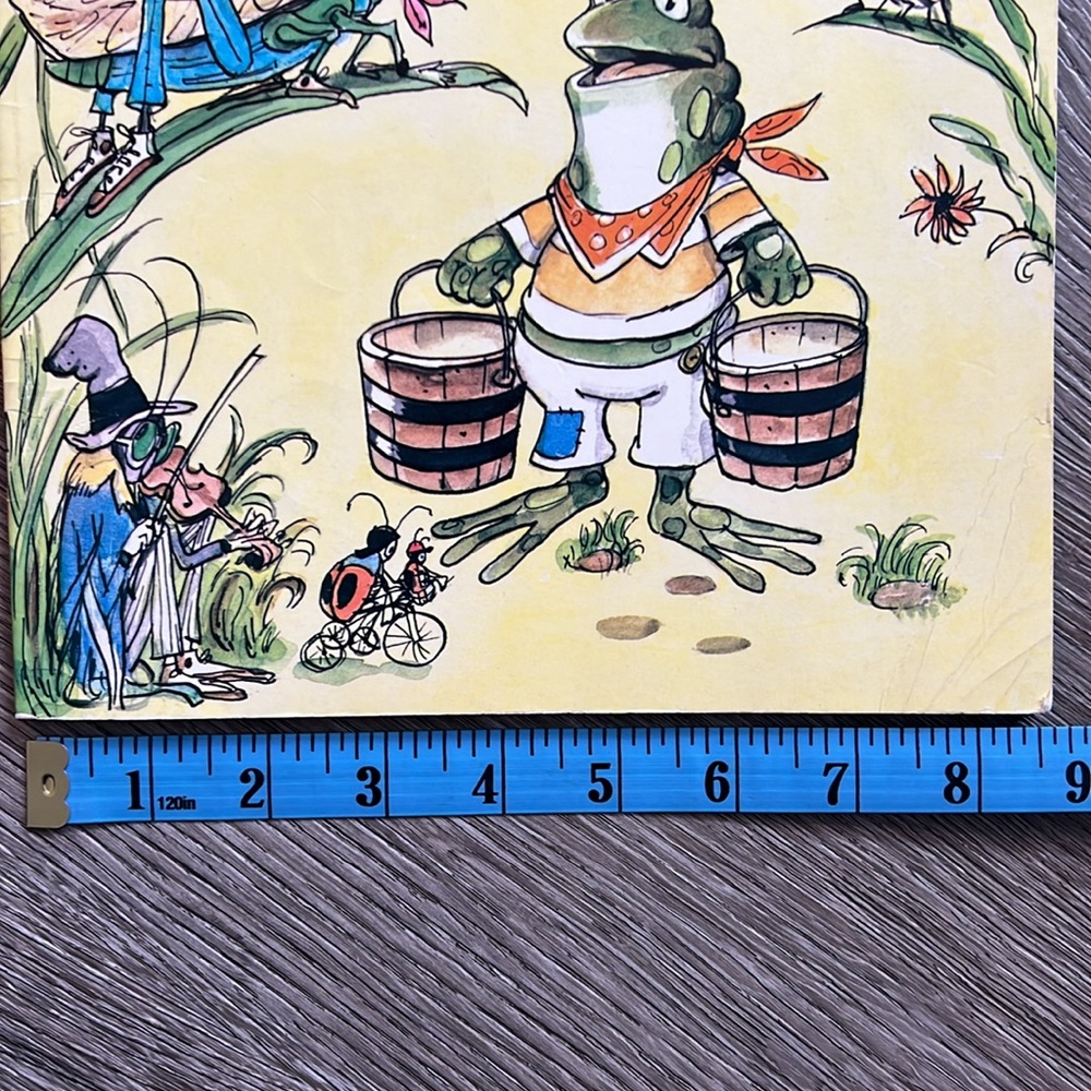 VINTAGE golden book, Little Toad to the Rescue, a kids paperback 1970βs - Picture 15 of 17